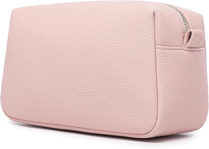 PU leather Organizer Bag Lightweight Cosmetic Bag with Ring Clasp Perfect Travel Makeup Bag for Women (Charming/PU)