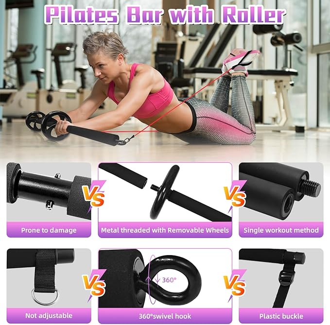 Portable Resistance Band Bar