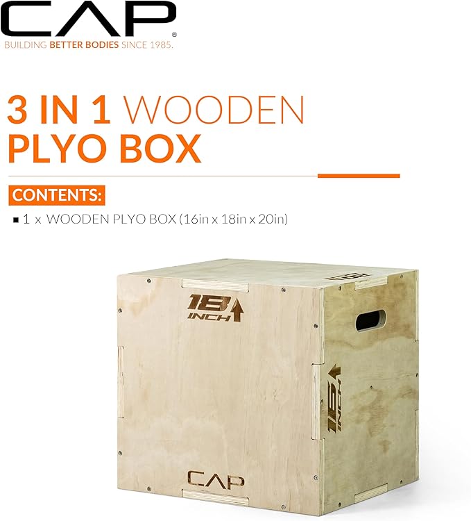 CAP Barbell 3-in-1 Plyometric Box