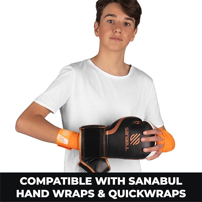Sanabul Essential Gel Boxing Gloves for Men & Women, Kickboxing MMA, Muay Thai Gloves and Heavy Bag Training Punching & Sparring