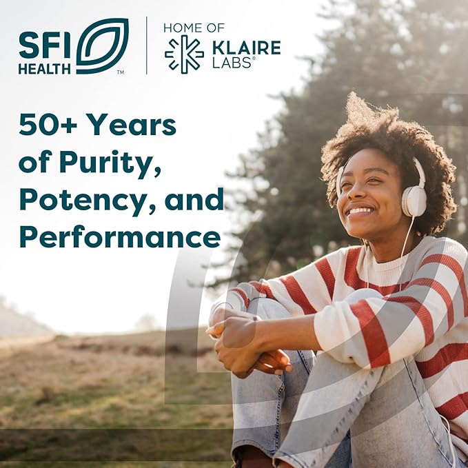 Klaire Labs SFI Health Prenatal & Nursing Formula - Postnatal & Prenatal Vitamins for Women Who Are Pregnant, Breast-Feeding or Planning Pregnancy - With Chelated Iron & Bioactive Folate (90 Capsules)