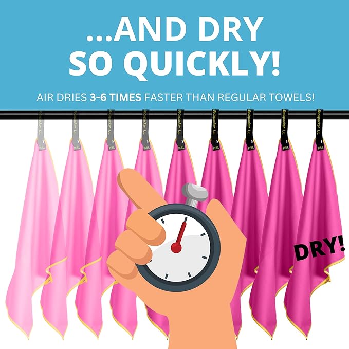 Backpacking Ultralight Quick Dry Microfiber Soft Fast Drying
