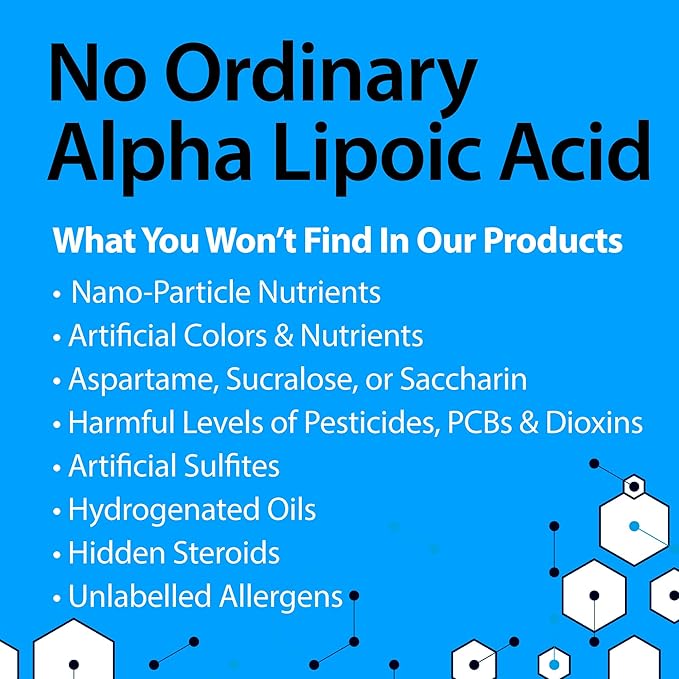 BetiVite Alpha Lipoic Acid Supplements, Alpha Lipoic Acid 250 mg, 60 Vegetarian Capsules