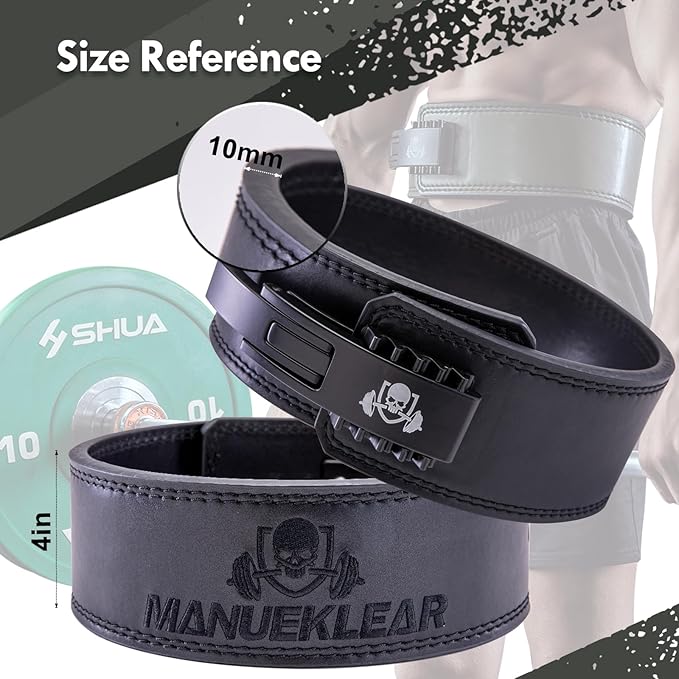 Lever Belt Weightlifting 10mm Back