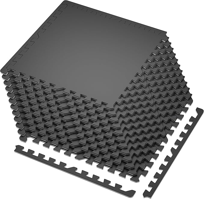 SUPERJARE 0.4'' Thick 12 Pcs 48 Sq Ft