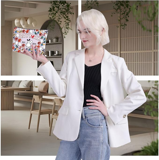 VAMSII Animated Film Merchandise Gift B Est 2014 Zipper Pouch Makeup Bag Gift Movie Fans (B-MAX Est 2014)