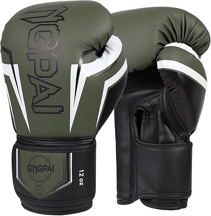 Boxing Gloves for Men,Women,Child, Heavy Bag Workout Boxing Gloves,Durable Leather and Thickened Fist Peak Professional Sparring Training Fighting Gloves for Kickboxing,Muay Thai,MMA