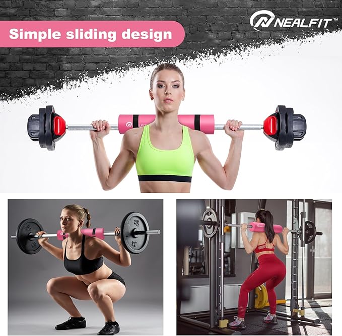Barbell Pad Squat Pad for Squats—Squat Bar Pad—Great