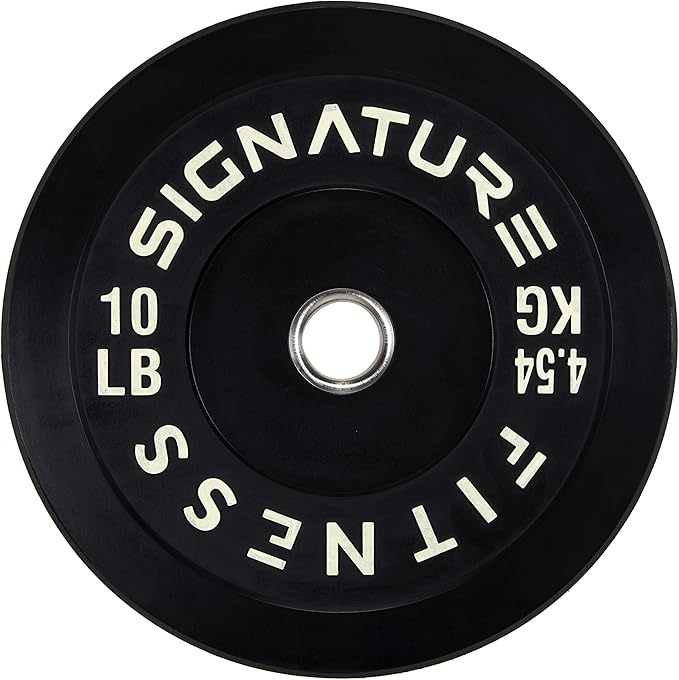 Signature Fitness 2" Olympic Bumper Plate Weight Plates