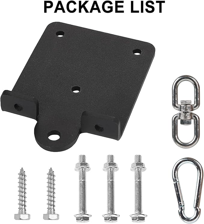 Heavy Punching Boxing Bag Hanger - Heavy Duty Bag Hanger Bracket,360° Rotation Wall Ceiling Mount Wood Beam Hook for Boxing Muay Thai Training,Aerial Yoga Swing & Hammock