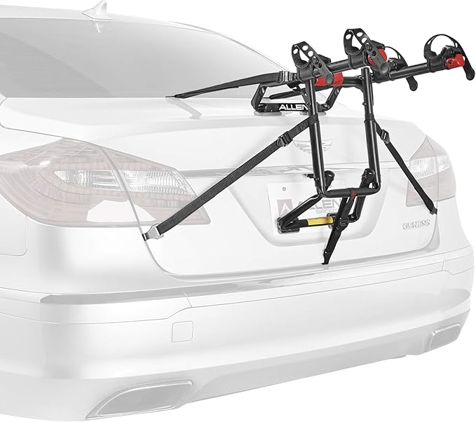Allen Sports Premier 2-Bike Trunk Rack, Model S102, Black