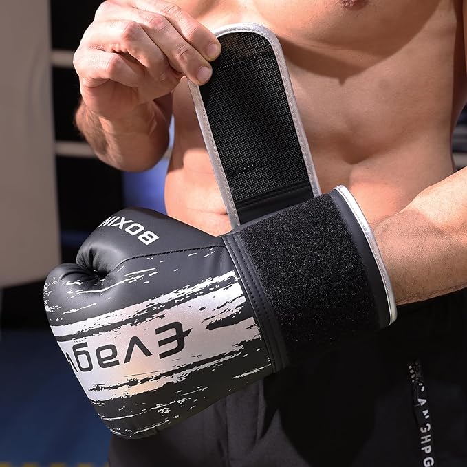 Boxing Gloves for Men and Women,Pro Training Sparring,Suitable for Boxing Kickboxing MMA Fighting,Adult Heavy Punching Bag Gloves,Workout Gloves for Boxing,Muay Thai