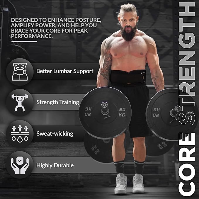 RDX Weight Lifting Belt AUTO LOCK 6.5†Padded