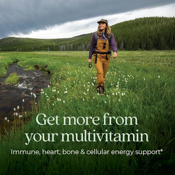 New Chapter Women's Multivitamin 50 Plus for Cellular Energy, Heart & Immune Support with 20+ Nutrients + Astaxanthin - Every Woman's One Daily 55+, Gentle on The Stomach, 96 Count