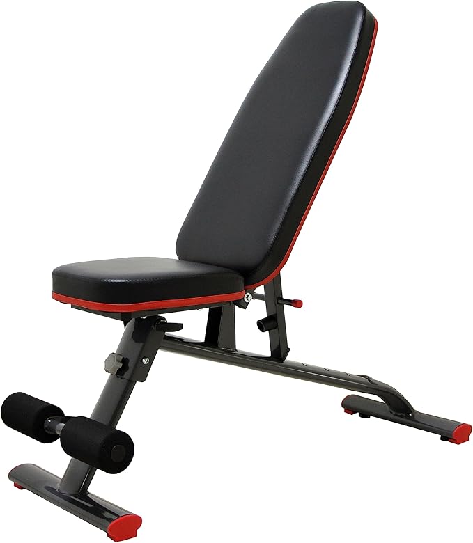 Signature Fitness Heavy Duty Adjustable and Foldable Utility