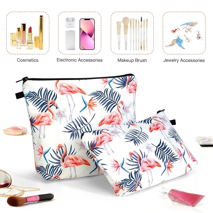 Noozion Large Makeup Bag Cosmetic Bag for Women Travel Bags Makeup Pouch for toiletries Water Resistant Girls Gift