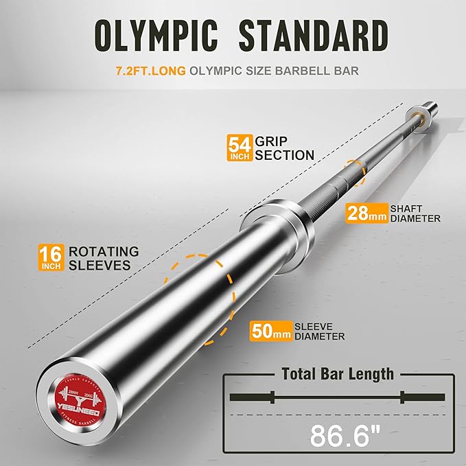 Olympic Barbell EZ Bar Curl Bar 4ft/5ft/7ft 2 Inch (300lb/330lb/400lb/700lb/1000lb/1500lb)
