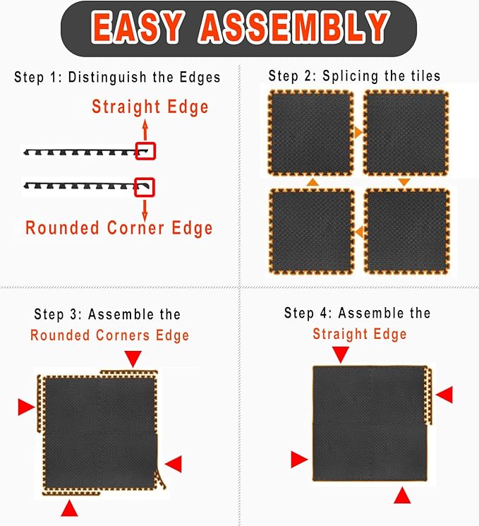 Kangler Puzzle Exercise Mat 20 Tiles