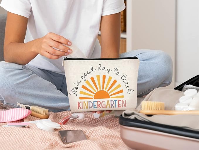 Sunshine Teacher Survival Kit Bag - Must Haves for Kindergarten Teachers, Birthday Gifts