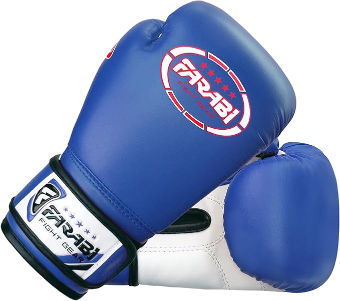 Farabi Sports Kids Boxing Gloves 4, 6, 8-oz Boxing Gloves for Kids Junior Boxing Gloves Youth Boxing Gloves Boys and Girls Boxing Training Gloves for MMA Muay Thai & Punching Bag
