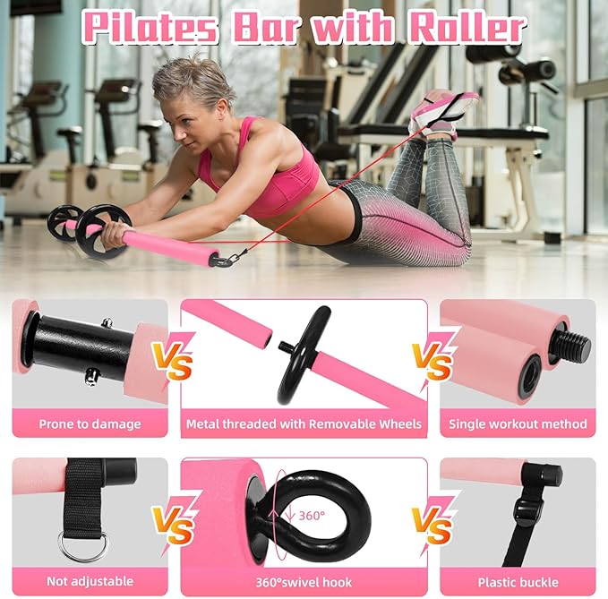 Portable Resistance Band Bar