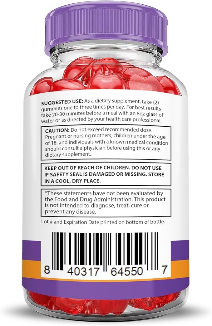 Turbo Ripped Keto ACV Gummies Extreme 2000MG Turbo Ripped Keto Gummies Apple Cider Vinegar Formulated with Pomegranate Beet Juice Powder B12 Vegan Non GMO 60 Gummys