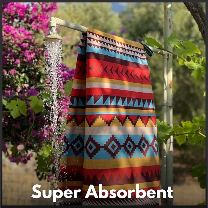 ECCOSOPHY Microfiber Beach Towel - Sand Free Towels 71x35 in