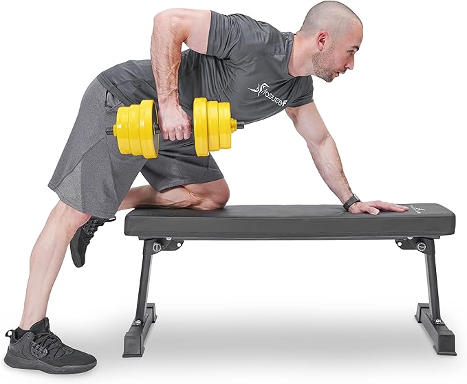 ProsourceFit Foldable & Adjustable Multi-Purpose Weight Bench Home