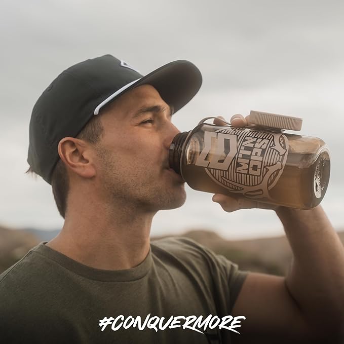 MTN OPS Ignite Supercharged Energy Drink Mix 45-Serving Tub, Tiger's Blood