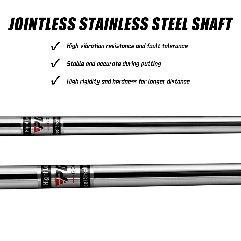 PGM Men's Left-Handed Putter - 950 Steel Shaft, Stainless Steel Head - Easy Flop Shots