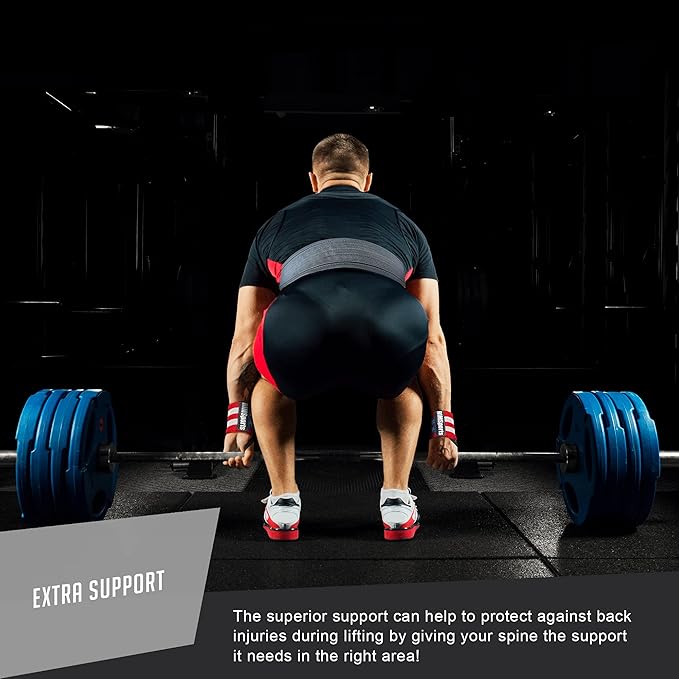 RIMSports Quick Locking Weight Lifting Belt Premium Lifting
