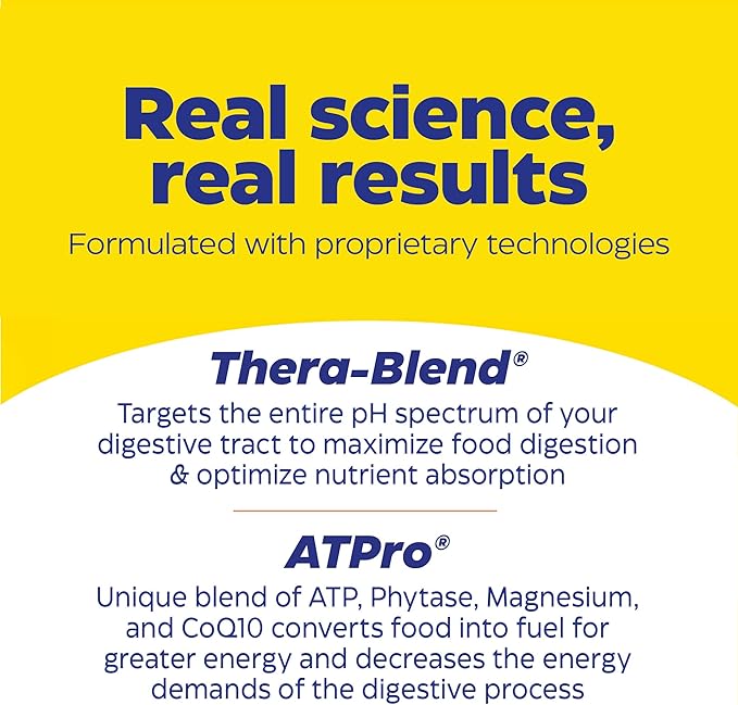 Enzymedica Digest Gold + ATPro Maximum Strength Digestive Enzymes | Prevents Bloating Gas & Indigestion, Natural Digestion Support, Multi Enzyme Amylase, Protease, Lipase & Lactase, 90 Capsules