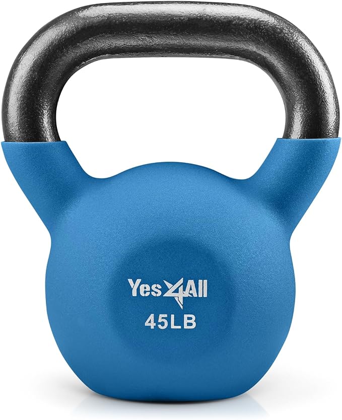 Yes4All Neoprene Coated/Adjustable Kettlebell & Kettlebell Sets -