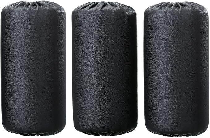Foam Foot Pads Rollers Set (8"x4"x20mm) for Home 1 Inch (3 Pack)
