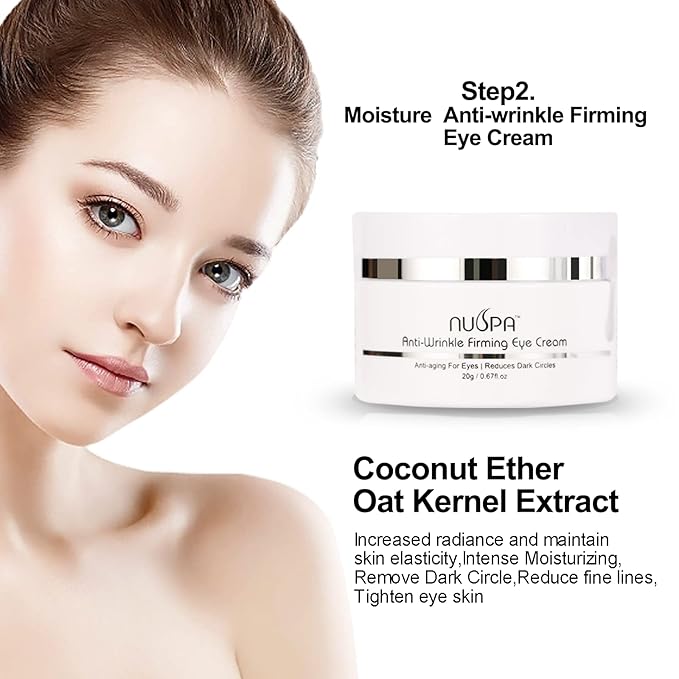 Skin Care Sets Overnight Nourishing Face Cream, Under Eye Cream, Face Wash Collagen Moisturizer with Hyaluronic Acid, Amino Acid, Vitamin E Hydrating for Dry Skin with Gift Tote Bag for Women ,Men