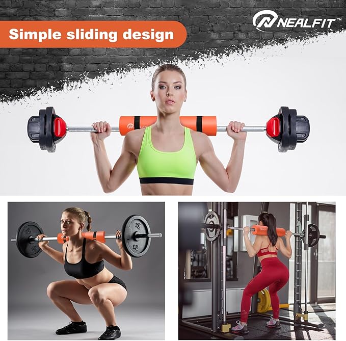 Barbell Pad Squat Pad for Squats—Squat Bar Pad—Great