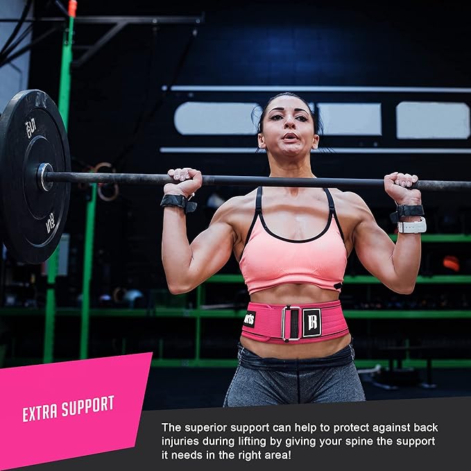 RIMSports Quick Locking Weight Lifting Belt Premium Lifting