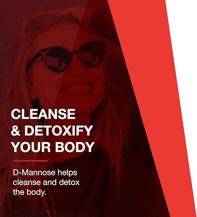 Protocol D-Mannose Powder - 2g per Serving - Bladder Cleanse - Support Healthy Urinary Tract* - for Men & Women - Kosher & Non-GMO - 3 oz