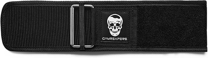 Gymreapers Quick Locking Weightlifting Belt for Bodybuilding 4 Inch