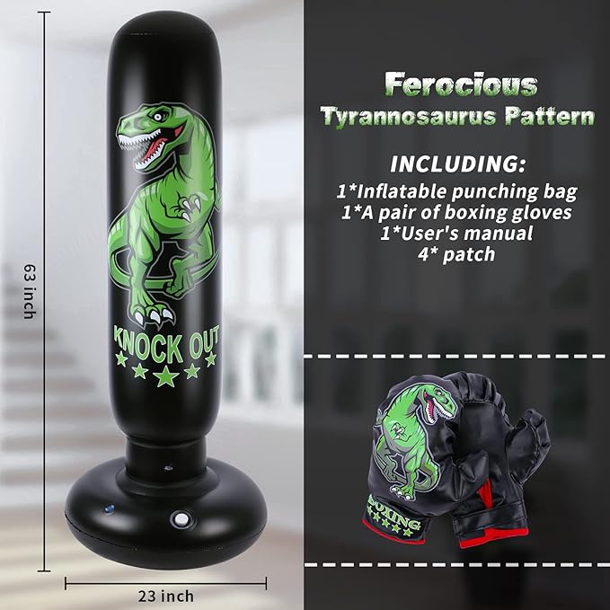 Heavy Punching Bag with Stand Adults Teens,70" Free Standing Boxing Bags,Kickboxing Training Equipment Bags for Men Training Thai Fitness Karate