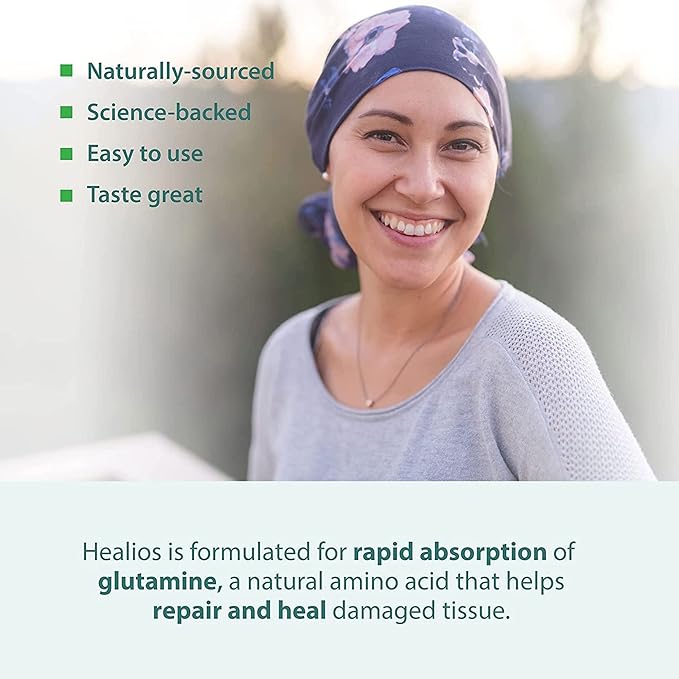 HEALIOS Unflavored Oral Health and Dietary Supplement, Powder Form, Naturally Sourced L-Glutamine Trehalose L-Arginine, 10.93 Ounces