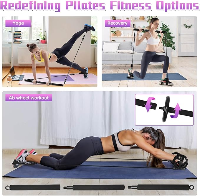 Portable Resistance Band Bar