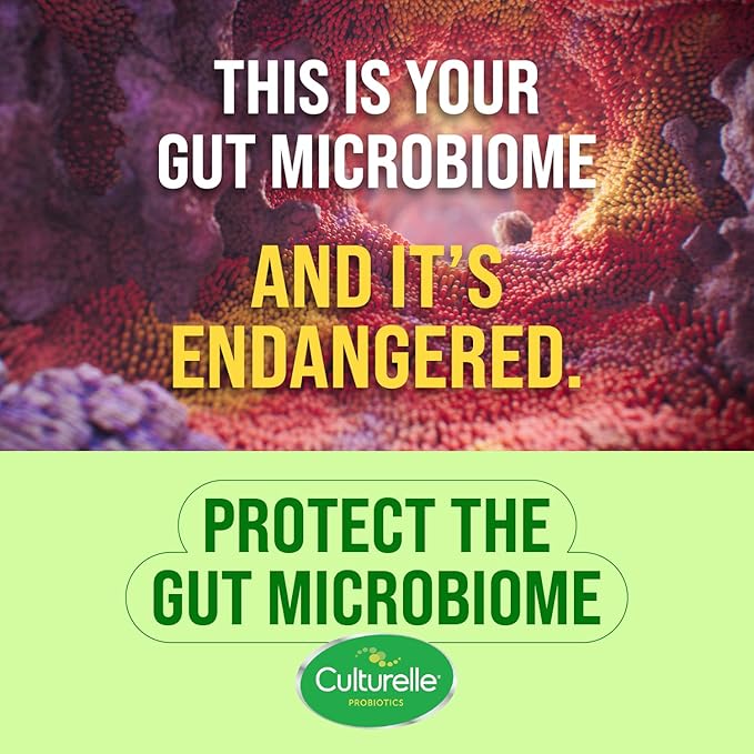Culturelle 3-in-1 Complete Probiotic Daily Formula, Once Per Day Probiotic Supplement, Helps Your Digestive System Work Better, Supports Natural Immune Defenses, Plus Omega 3's, Non-GMO, 30 Count