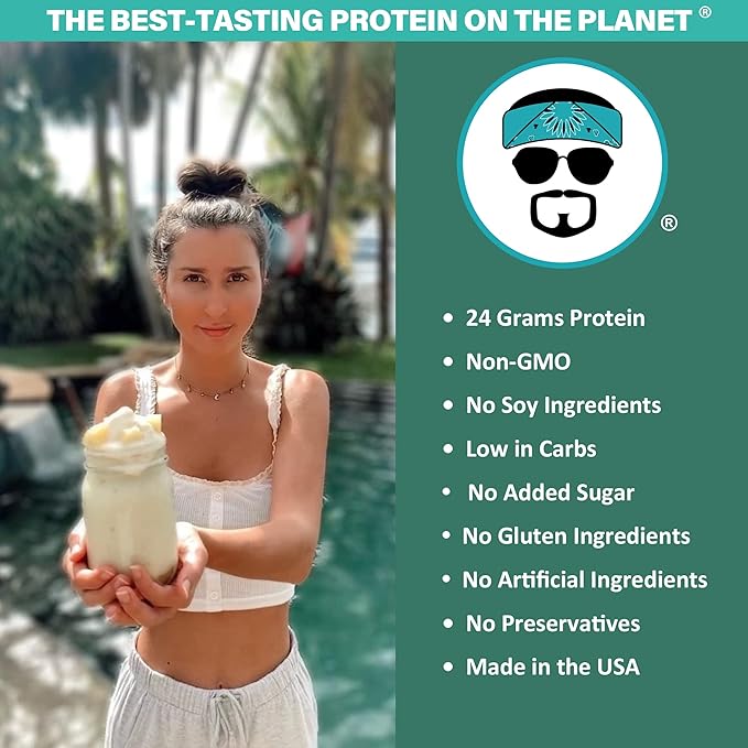 Jay Robb Strawberry Egg White Protein Powder, Low Carb, Keto, Vegetarian, Gluten Free, Lactose Free, No Sugar Added, No Fat, No Soy, Nothing Artificial, Non-GMO, Best-Tasting (80 oz, Strawberry)