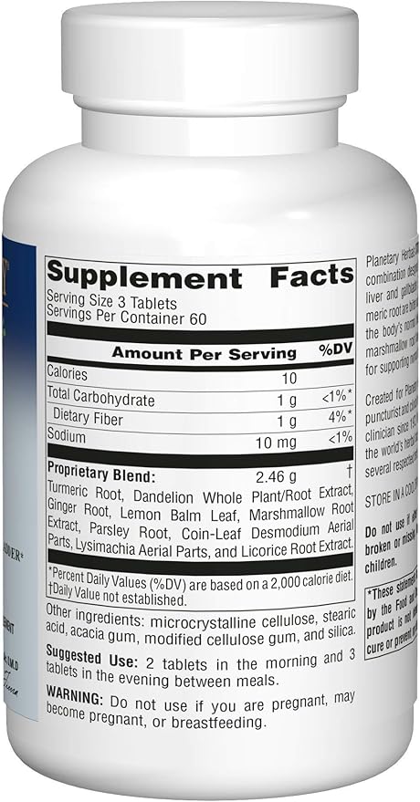 Planetary Herbals Stone Free 820 mg Herbal Support for Kidney and Gallbladder 180 Tablet