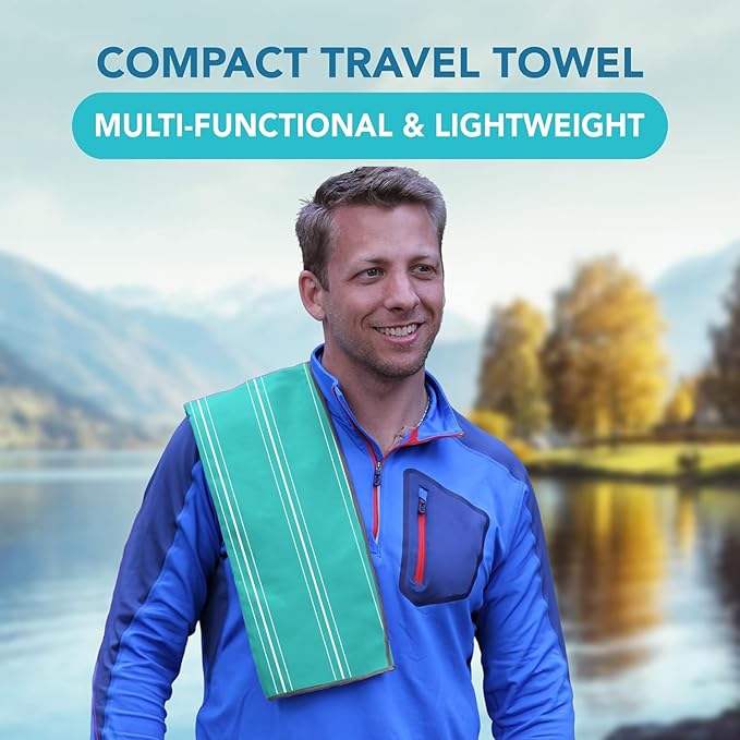 Youphoria Microfiber Travel Towel Fast Drying Lightweight -
