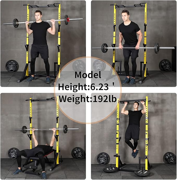 CANPA Multifunction Power Rack with Pull up Bar