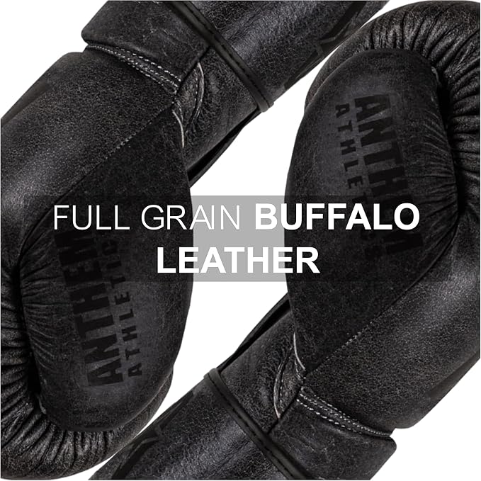 Anthem Athletics Stormbringer Full Grain Leather Boxing Gloves Men Women Muay Thai Gloves 12 oz 14 oz or 16 oz Boxing Gloves