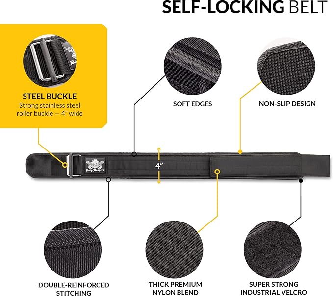 Body Reapers Weight Lifting Belt For Men &