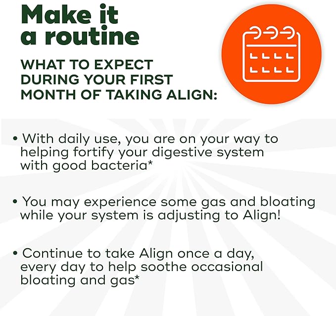 Align Probiotic, Pro Formula, Probiotics for Women and Men, Daily Probiotic Supplement, Helps Relieve Occasional Bloating & Gas*, #1 Doctor Recommended Brand‡, 30 Capsules (Packaging May Vary)
